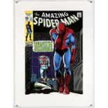 Stan Lee signed Marvel Super Heroes - a limited edition boxed set of twelve giclee prints of