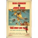 James Bond 007 – You Only Live Twice (1967), US One Sheet Movie Poster, Style B, artwork by Frank