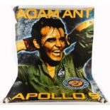 Adam Ant 'Apollo 9' promo poster, rolled 60 x 40 inches.