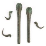 Harry Potter and The Half-Blood Prince (2007) Five snake ornament props to be intended as set
