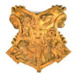 Harry Potter. A coat of arms wall plaque prop made for production for the first two films of the