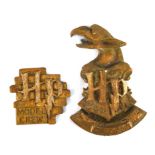 Harry Potter and the Philosopher's / Sorcerer's Stone (2001). Two Model Crew gift plaques in relief.