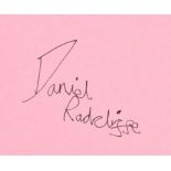 Harry Potter and the Chamber of Secrets (2002) Autograph Album containing cast signatures,