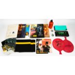 A large collection of film ephemera. To Include - Press kits, tickets and invitations, leaflets,