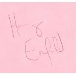 Autograph Album: Harry Potter, Mama Mia cast, and others – a small black album lettered in gilt to