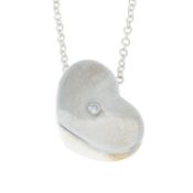 Diamond heart necklace, by Tiffany & Co.