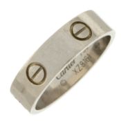 'Love' ring, by Cartier