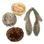 Furs hats and tie