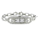 Art Deco diamond cocktail watch
