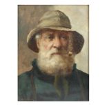 D.W. Haddon - Portrait of a fisherman