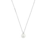 An 18ct gold 'Signature Pearls' necklace, by Tiffany & Co.