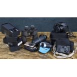 Sony DSC-HX60 60.4 mega pixel digital camera, with pouch; also with a Canon digital 80 IS digital