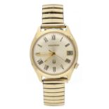 Bulova Accutron 14k gold filled gentleman's wristwatch, reference no. 2662, case no. H13xxx, circa