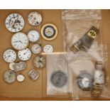 Bulova gold plated and stainless steel gentleman's wristwatch for repair, silvered dial, cal. 8AH 17