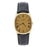 Patek Philippe Ellipse 18ct gentleman's wristwatch retailed by Beyer, reference no. 3846, case no.