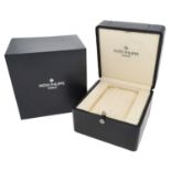 Patek Philippe wristwatch box, with outer cover