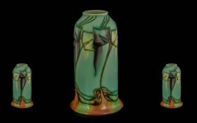 Minton No. 46, 'Seccessionist' Hand Painted Small Vase. Marks to base, circa 1900-1910. Height 6.