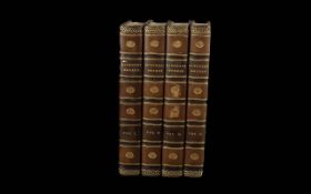 William Mitford The History Of Greece In Four Tomes - Finely clad in leather binding dated 179