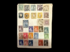 Stamps Interest - Portugal + a few colonies mint or used in club book + approx 30 mint on 2 stock