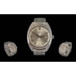 Seiko Vintage Gents Stainless Steel 17 jewels Manual Wind Wrist Watch - Ref No 6602. Features;