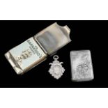 Small Bag of Collectables. Includes 925 Silver Match Stick Holder with Old Match sticks + Silver 925