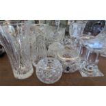 Two Boxes of Glass Ware, to include a pa