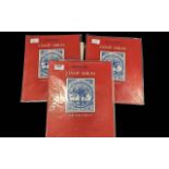 Three Grosvenor Stamp Albums - containin