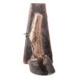 French papier mâché anatomical model of a horse's foot, Maison Auzoux