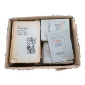 ° ° Moult, Thomas. Voices in Poetry and Prose... volume one (January to June 1919) pp.320 original