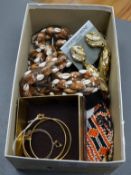 A large collection of costume jewels, second half 20th century