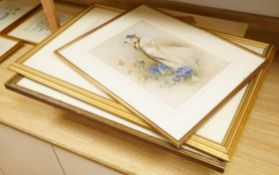 A collection of watercolours to include examples by Frederick Gordon Fraser (1879-1931),