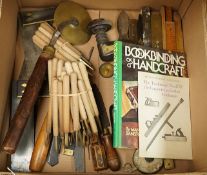 A small collection of late 19th early 20th century carpenter’s/cabinet maker’s hand tools,