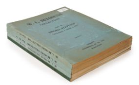 ° ° Henri L. Joly. 'W. L. Behrens Collection', four catalogues, Part I Netsuke, Part II Lacquer