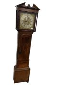 An early 19th century Irish mahogany eight day longcase clock by Thomas Kennedy, Armagh, height