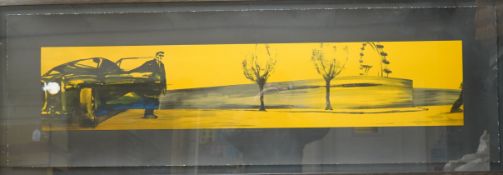 Ray Richardson (b.1964), ‘London Calling’, signed and dated ‘02, limited edition 53/95, colour