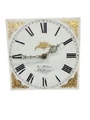 An 18th century oak thirty hour longcase clock, marked Wilson, Chichester, height 200cm