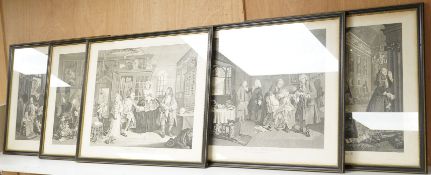 After William Hogarth (1697-1764), ‘Marriage A-la-Mode’, published by G. G & J Robinson, 1796/