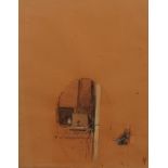 § Rodrigo Moynihan RA (1910-1990) Study for 'Stretcher bar in front of work table'