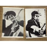 Bob Dylan interest; two unofficial posters produced for the Isle of Wight Festival 29th-31st