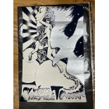 Tomorrow - My white bicycle promo poster (Hapshash & the coloured coat) OA 102 Osiris Visions, 1967,