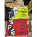 Peter Strausfeld (German / British, 1910-80), two original linocut quad film posters, circa 1970s'