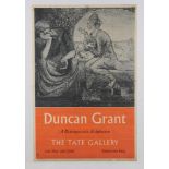 Duncan Grant (1885-1978): A rare exhibition poster for the artist's Retrospective Exhibition