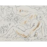 § Duncan Grant, (1885-1978), 'Reclining Lovers'