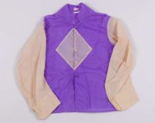 Racing colours of Lady Durham ex-Dick Hern stables