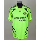 Yellow and black replica Chelsea short-sleeved shirt