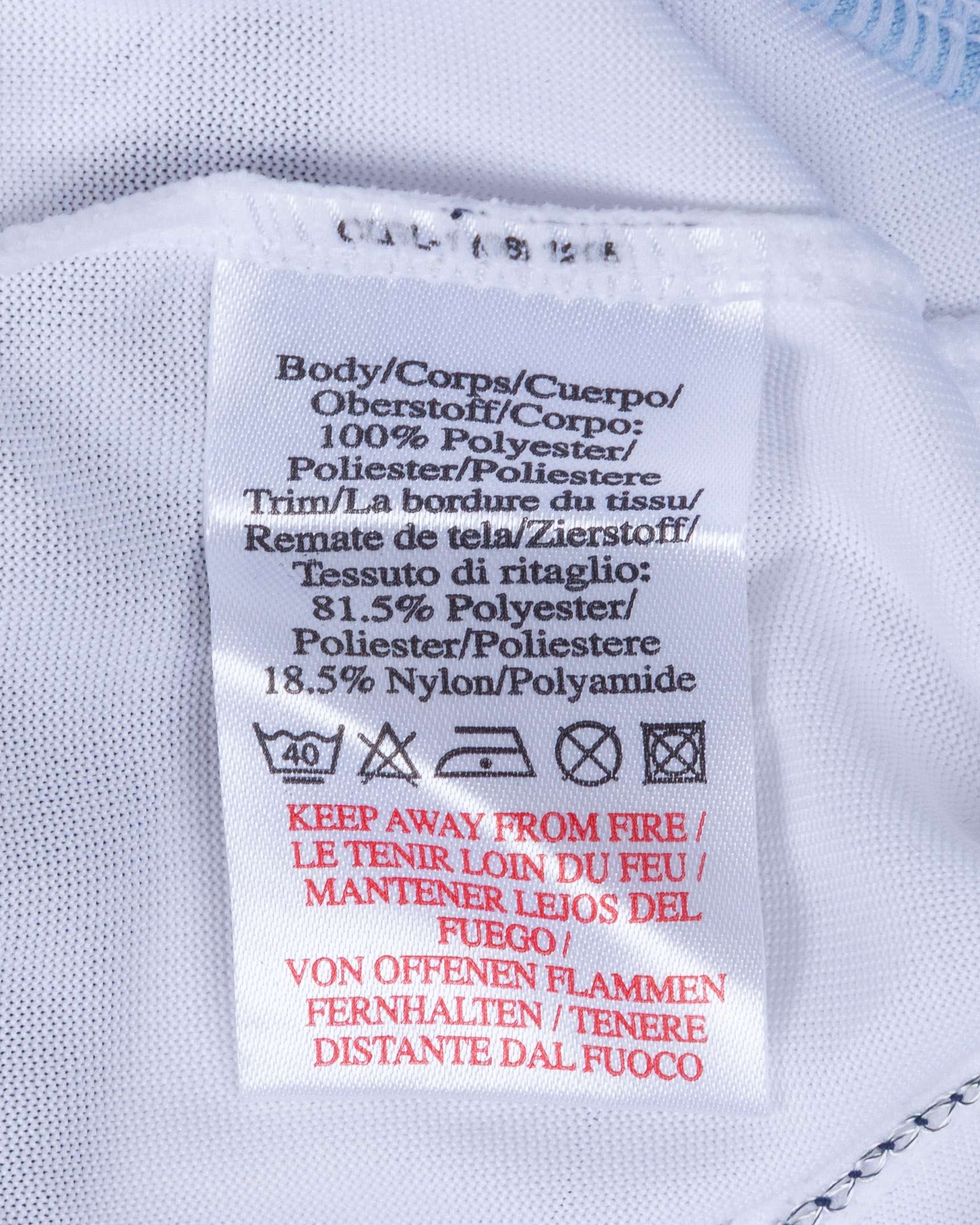 Tony Hibbert white No.2 Everton long-sleeved shirt, 2006-07 - Image 5 of 5