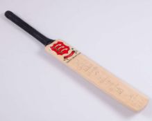 Essex County Cricket Club autographed cricket bat