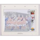England's Heroes World Cup Victory 1966 autographed First Day Cover
