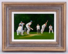 John Haskins (British, B.1938) Bowling&nbsp;