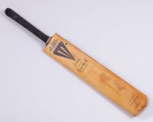 Worcestershire County Champions 1974 and Warwickshire 1975 autographed cricket bat